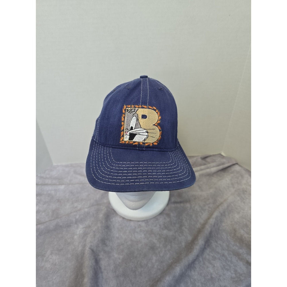 vintage 1990s Looney Tunes Bugs Bunny baseball-style cap Gray Embroidered